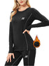 Thermounterwäsche-Set Damen | Fleece-gefütterter Turtleneck und Hose